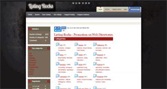 Desktop Screenshot of listingrocks.com